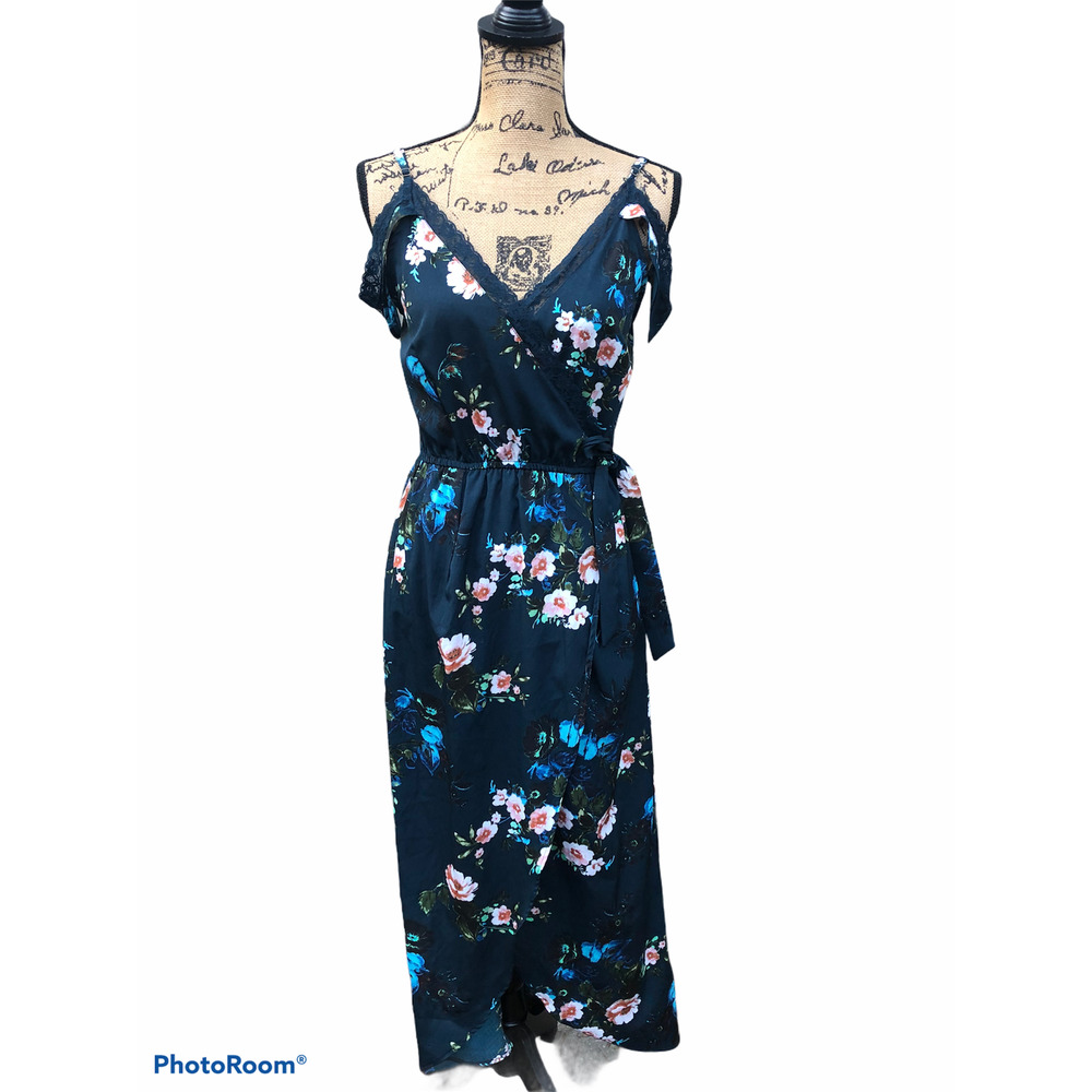 Japna Maxi Dress V-Neck Wrap Spaghetti Strap